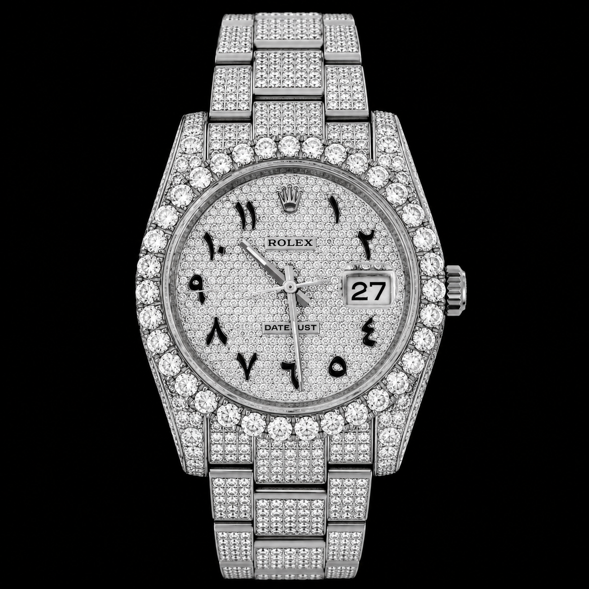 Moissanite Rolex Watch